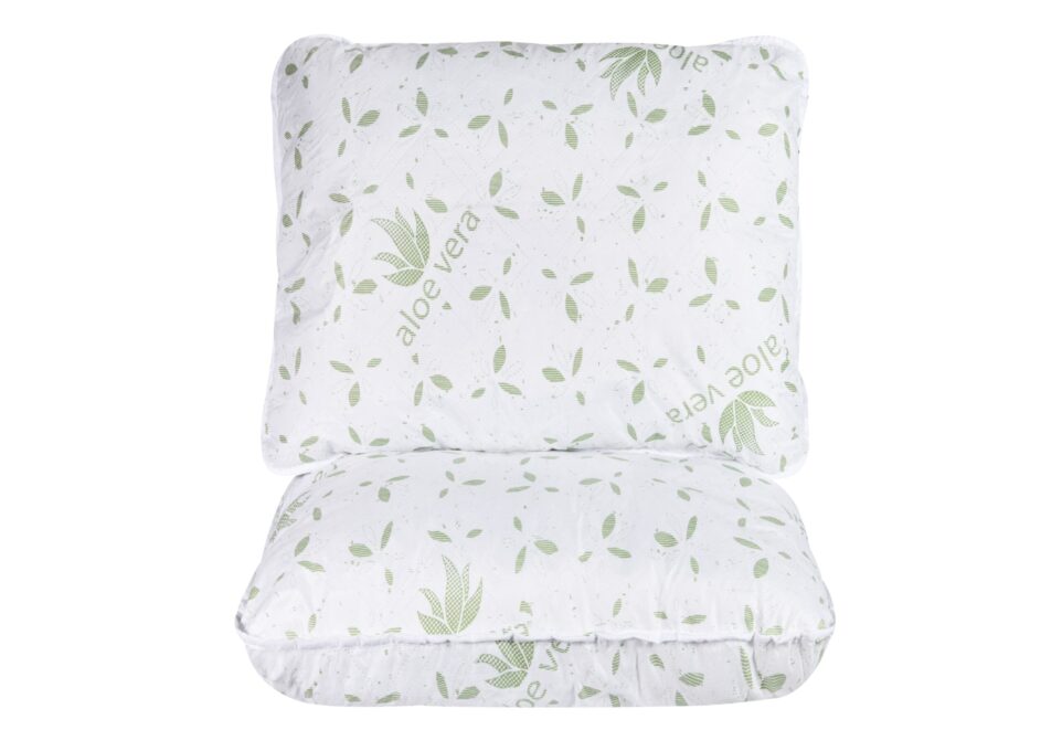 Set 2 Perne Somnart matlasate Aloe Confort 60x60 cm
