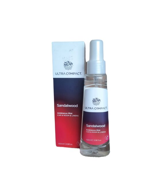 Odorizant pentru camera si tesaturi Ultra Compact, Ambiance Mist Sandalwood, 100 ml 1 Odorizant pentru camera si tesaturi Ultra Compact, Ambiance Mist Sandalwood, 100 ml