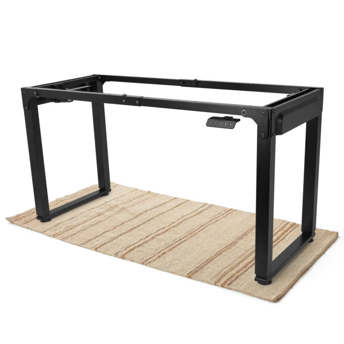 Cadru pentru Birou, Electric Reglabil pe Inaltime, Dr.Shield Nova, Dual Motor, 70-115 cm - Negru