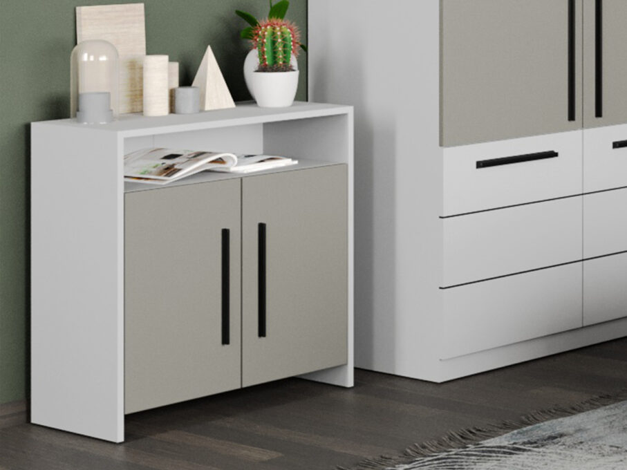 Comoda Dormitor Casmir / Alb Soares