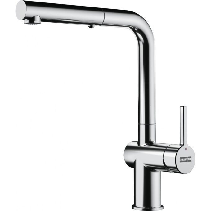 Baterie Active Plus Dus Extractibil Crom