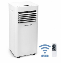 Aer conditionat portabil Trotec PAC 2620 E, WiFi, 9.000 Btu, Debit 330mc/ora, Telecomanda, Display, Timer, Pentru 30mp