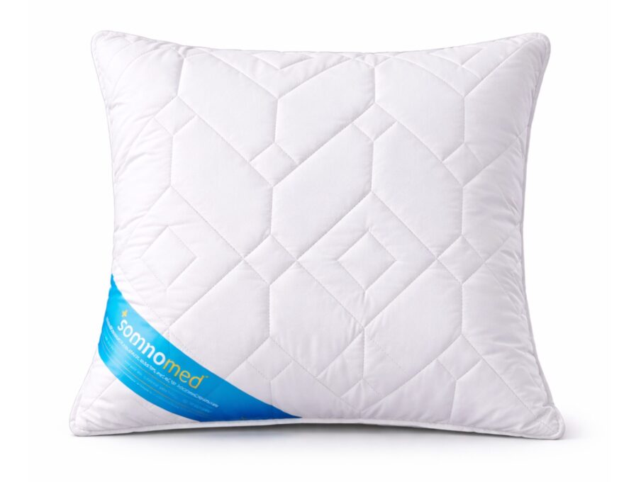 Perna Somnomed Antimicrobiana lavabila la 95°C - 70 x 70 cm, ambalata la geanta cu manere