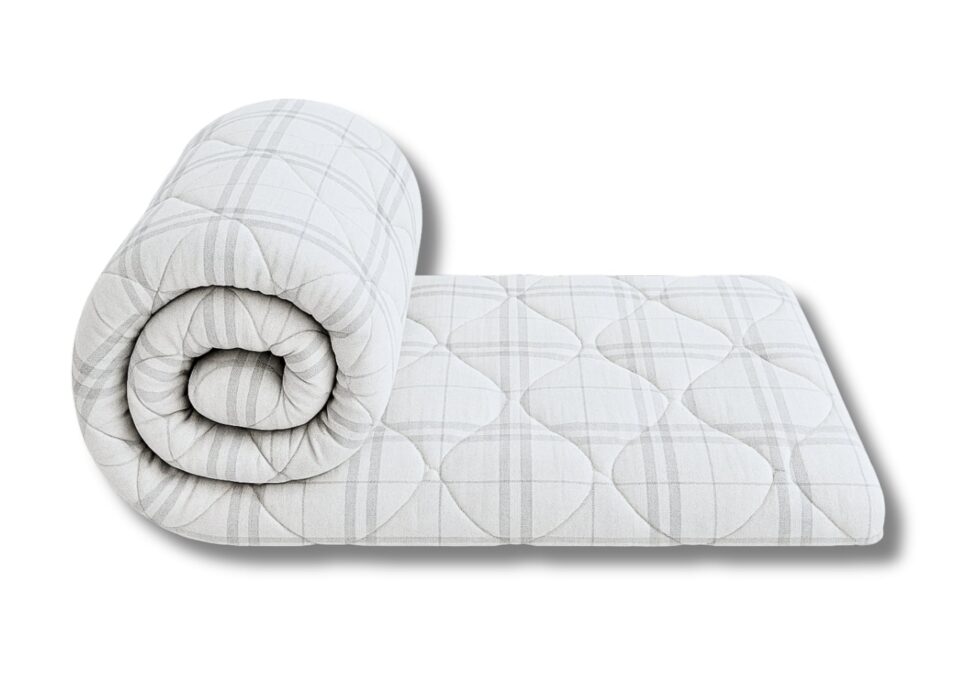 Pilota matlasata Grid Confort Somnart, 140x200 cm, 250 g, microfibra, vara