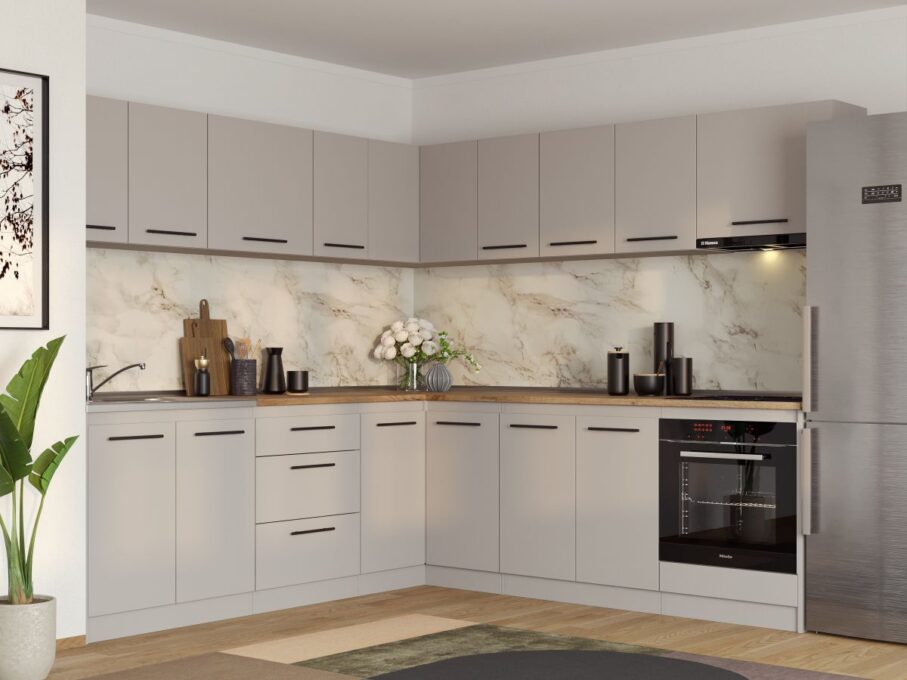 Set Mobila Bucatarie Colt Linea 240*240 Casmir C23