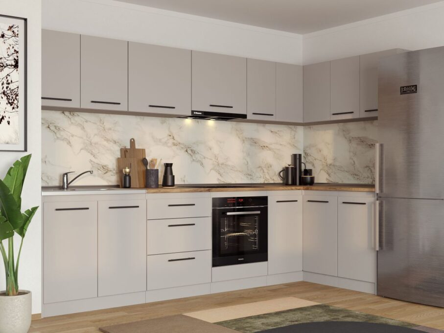 Set Mobila Bucatarie Colt Linea 300*140 Casmir C18