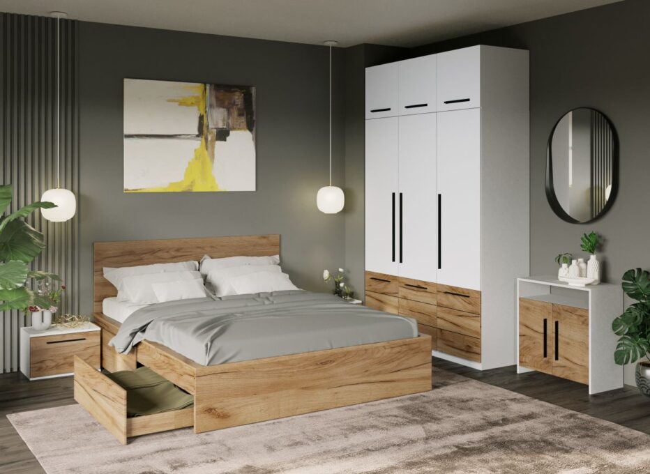 Set Mobila Dormitor Timea D1