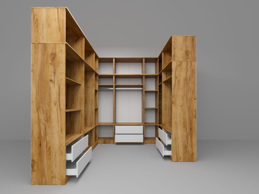 Dressing colt 251.2*258.8*172 cm Stejar Auriu C38