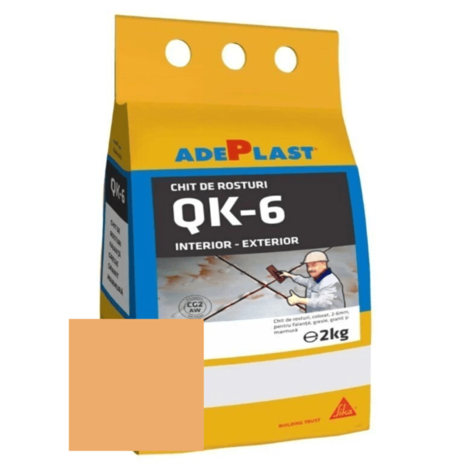 Chit de rosturi gresie si faianta Adeplast Quarz ocru  2 Kg