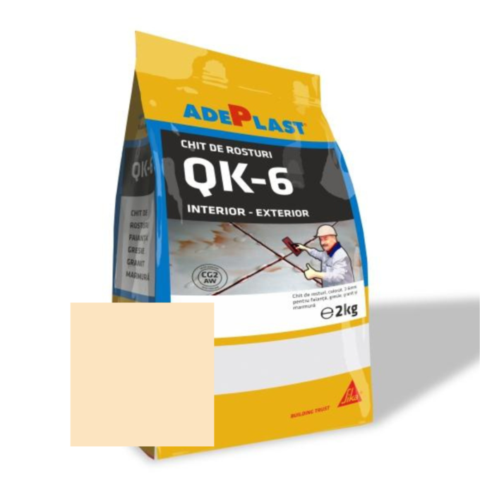 Chit de rosturi gresie si faianta Adeplast Quartz cream  5 kg
