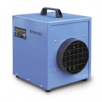 Aeroterma electrica profesionala TDE 25, Putere incalzire pana la 3000W, Debit de aer 250 m3/h, Termostat
