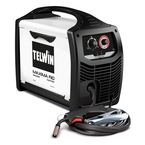 Aparat sudura MIG-MAG Telwin MAXIMA190SYNERGIC, 170 A, sarma otel 0.6-0.8 mm, cu accesorii