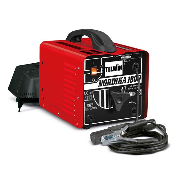 Aparat sudura MMA Telwin NORDIKA1800, 140A, electrozi 1.6-3.2 mm, cu accesorii