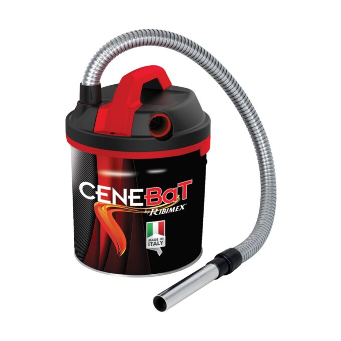 Aspirator de cenusa pe baterie Ribimex, Cenebat 18l, baterie 18V