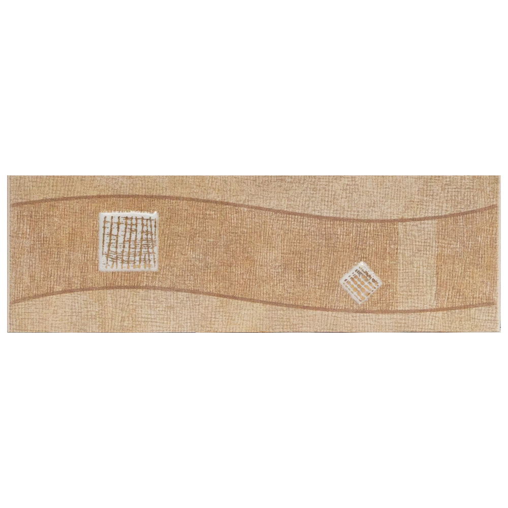 Brau decorativ faianta baie / bucatarie Summer Beige  8 x 25