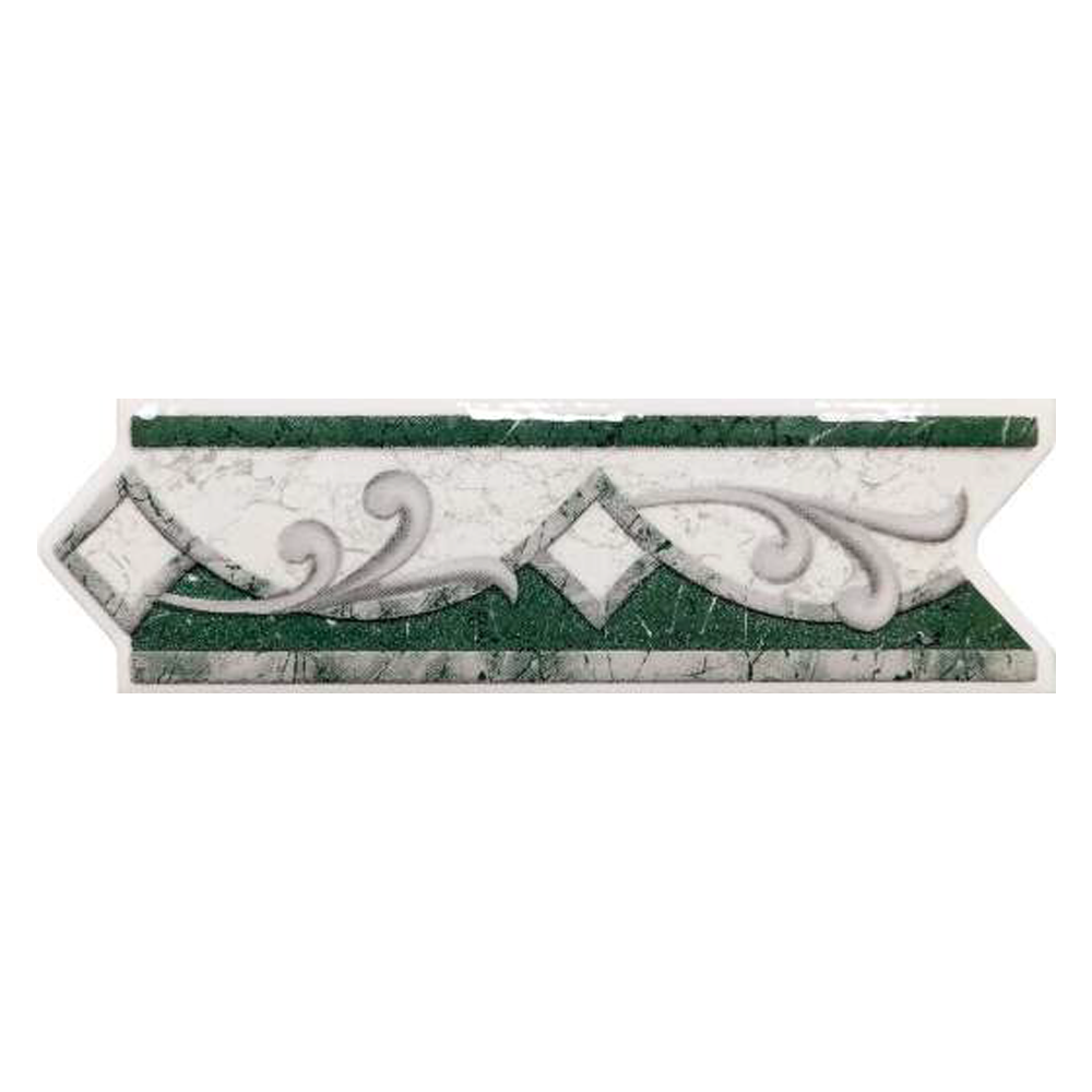 Brau decorativ faianta baie / bucatarie V 604 Esmeralda  6 x 20