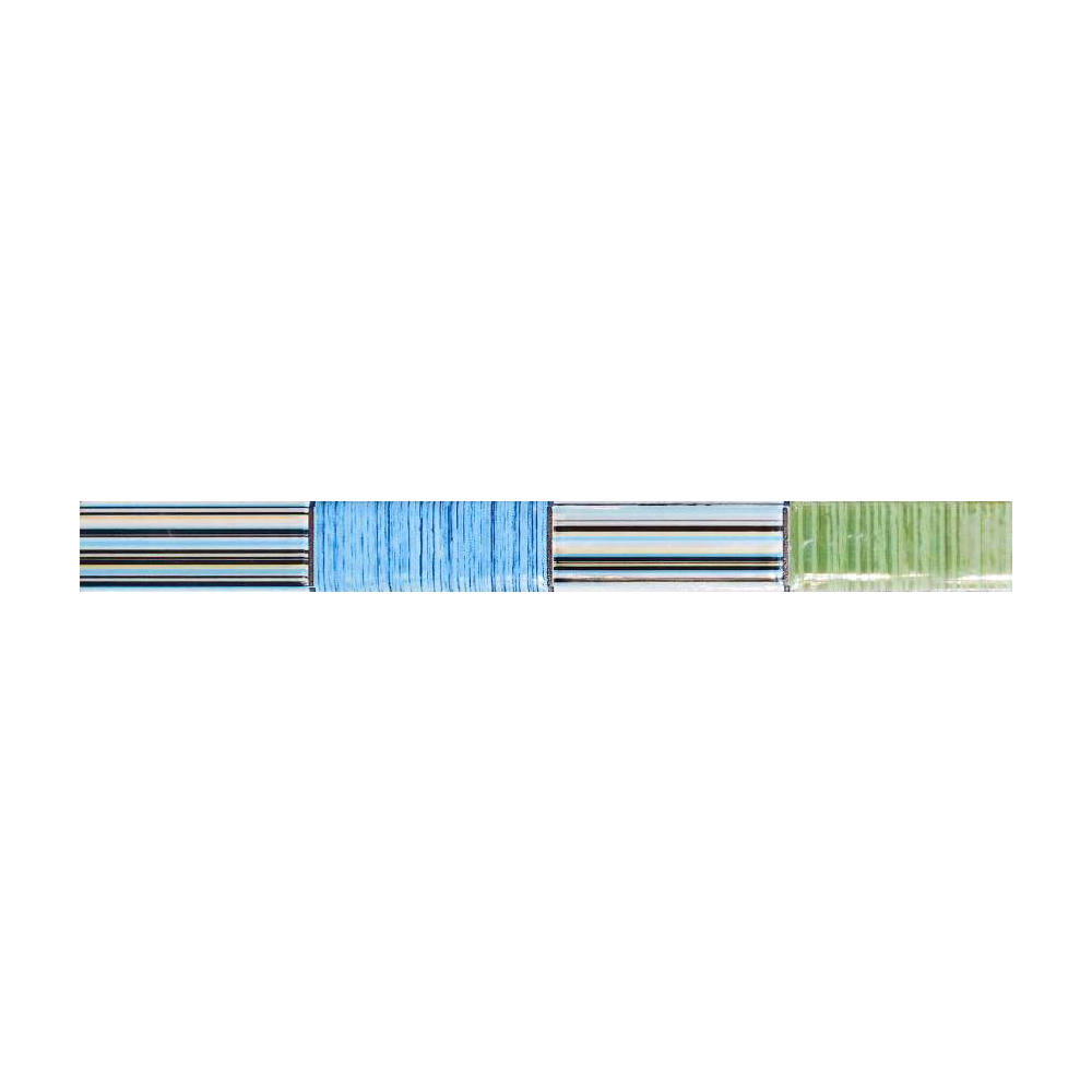 Brau decorativ faianta baie / bucatarie T-315 Azul  3 x 31.6