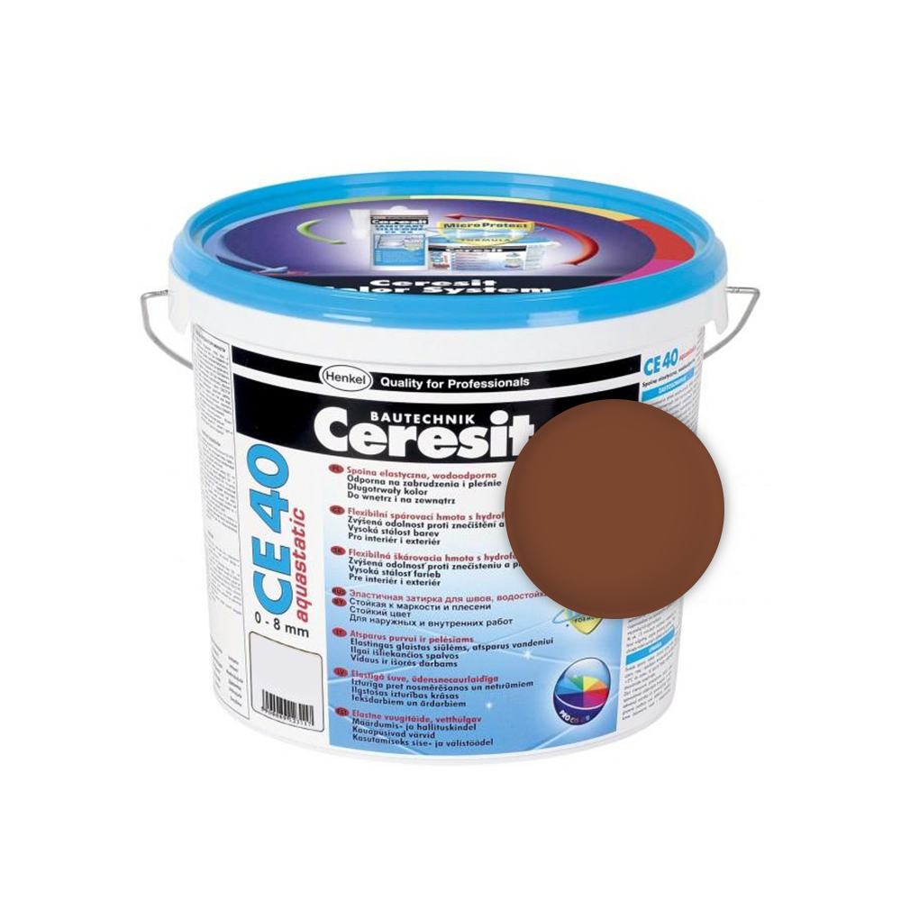 Chit de rosturi gresie si faianta Ceresit CE 40 Cacao  5 Kg