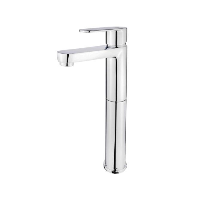 Baterie lavoar Boet Luca 14111  monocomanda  marimea XL  inox  crom