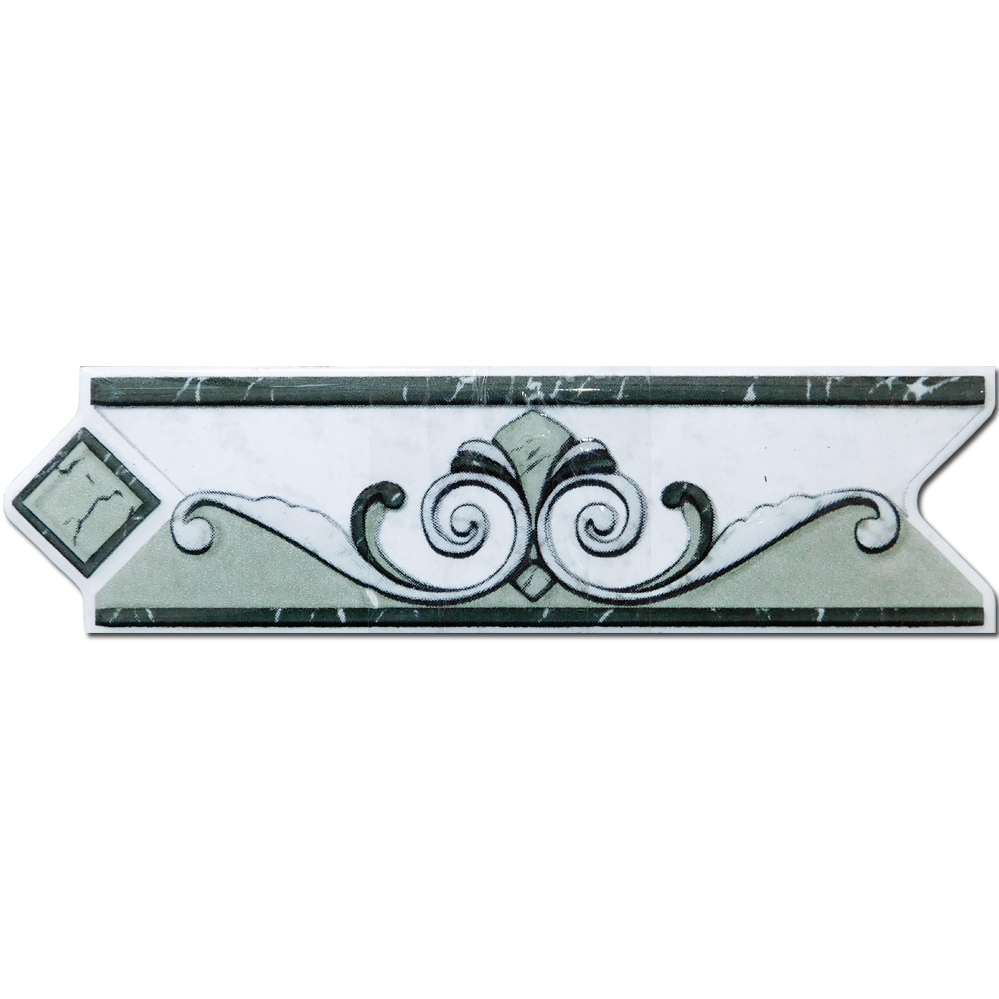 Brau decorativ faianta baie / bucatarie V 603 Jade  6 x 20