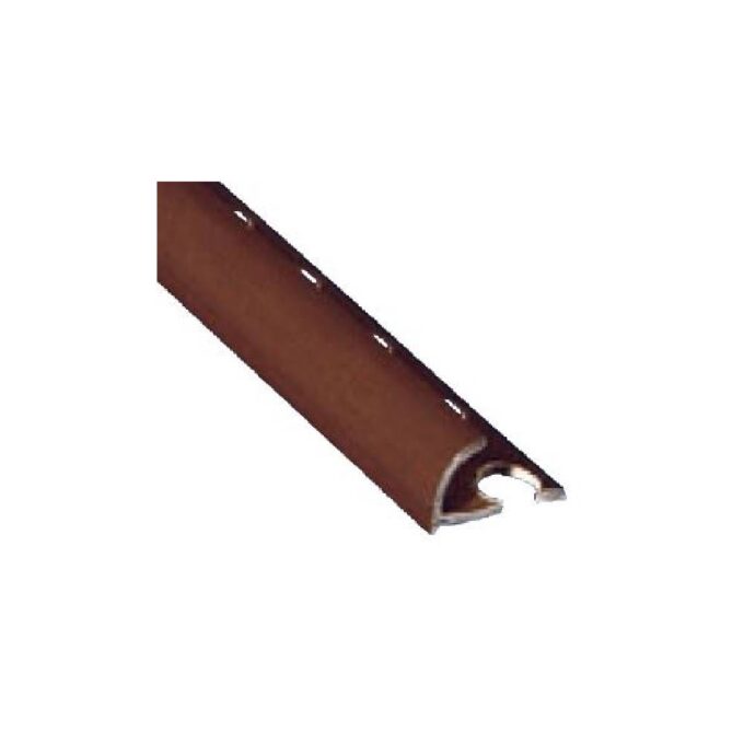 Profil PVC unicolor exterior Maron 2.6 m PVC Colt exterior