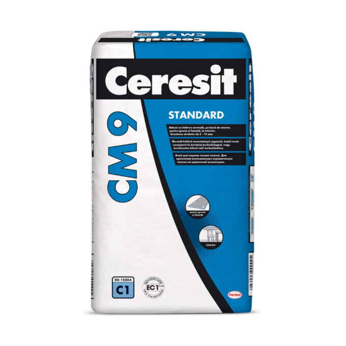 Adeziv gresie si faianta Ceresit CM9  pentru interior  25 kg