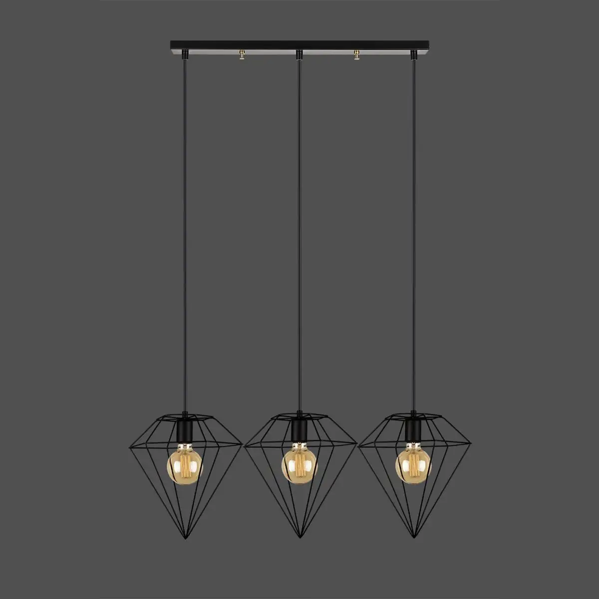 Lustra  negru homs ro11195