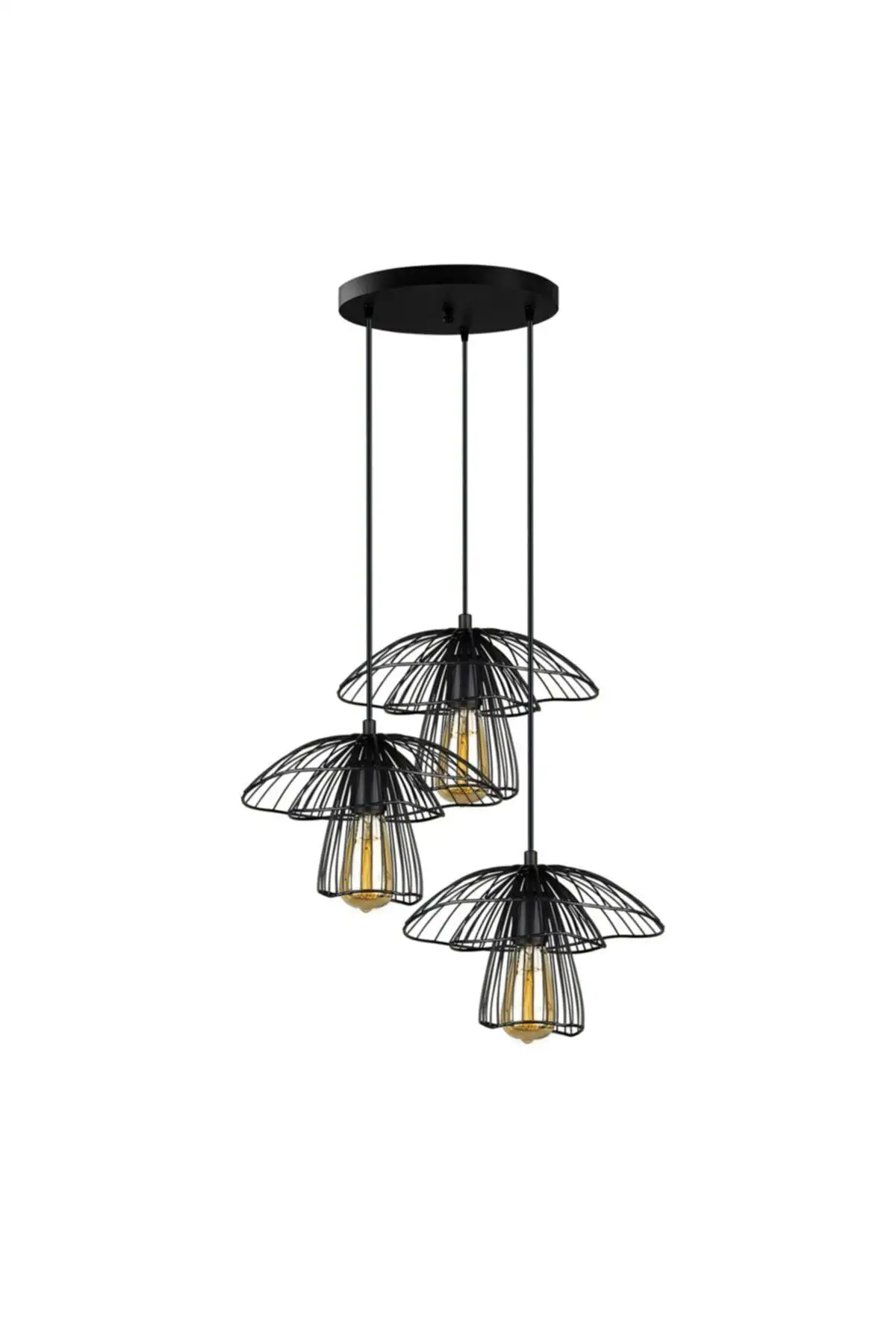 Lustra  negru homs ro11211