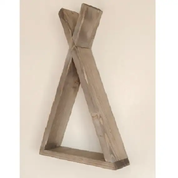 Raft de perete din lemn, seria Wood Homs, 40x23x6 cm, 700133