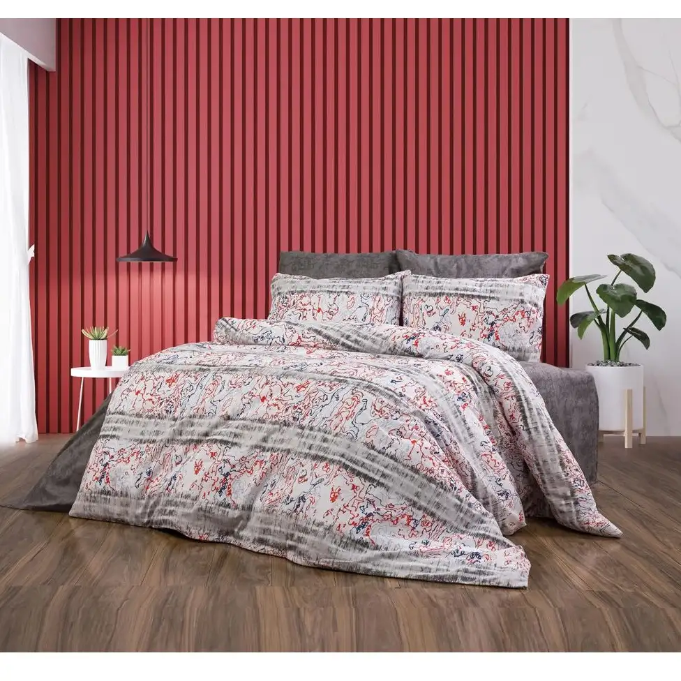 Lenjerie de pat bumbac satinat 2 persoane,homs,serie D 270,00033 1 Lenjerie de pat bumbac satinat 2 persoane,homs,serie D 270,00033