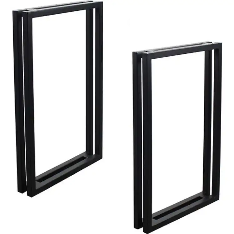 Set picioare masa metal, Homs , Negru,55X72 cm,30670