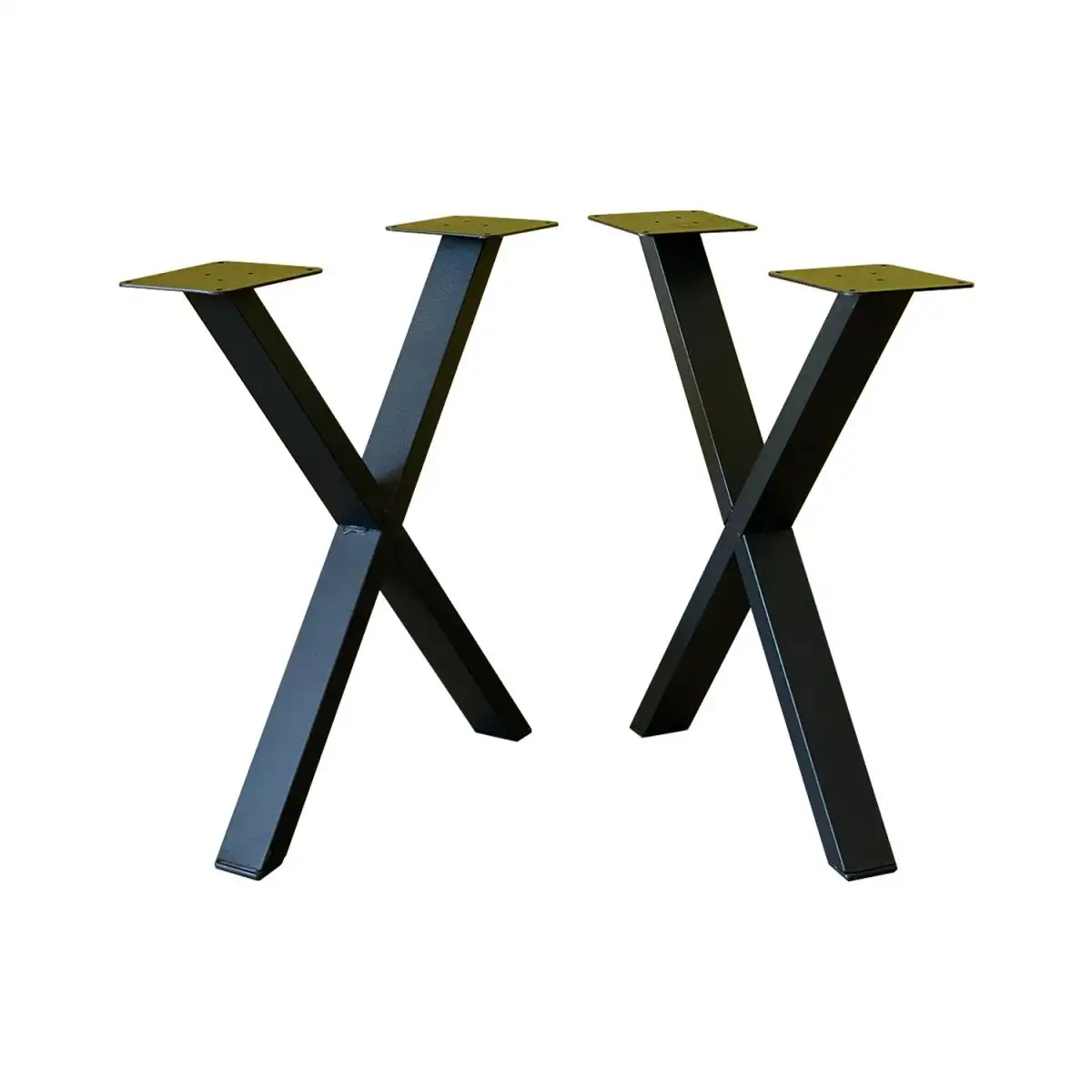 Set picioare masa metal, Homs , Negru,48x70 cm,w0056