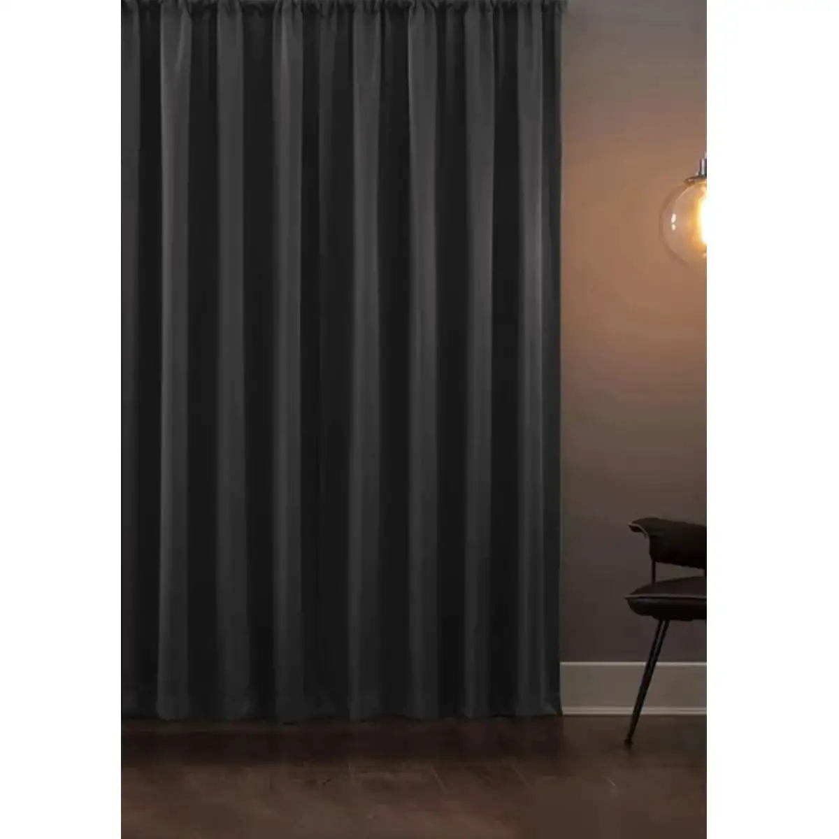 Perdea  Blackout opaca Fume 50x260 cm,50020