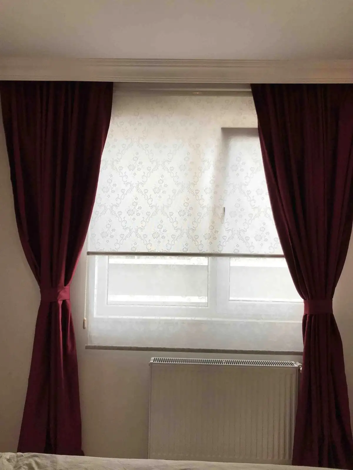 Perdea  Blackout opaca bordo,100x260 cm,50022