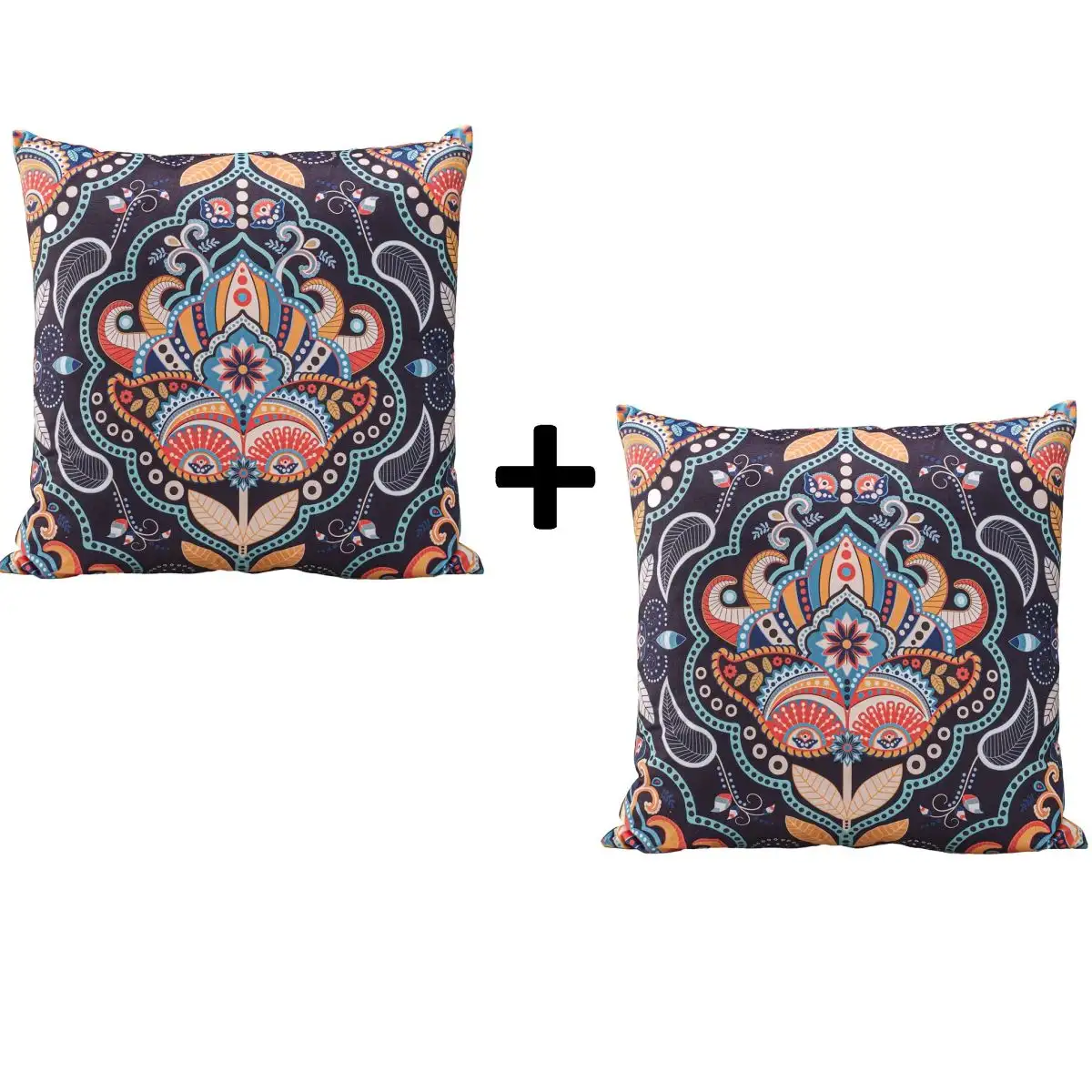 Set fata de perna  decorativa 2 buc,Homs ,seria oz,43 x 43 cm.50038