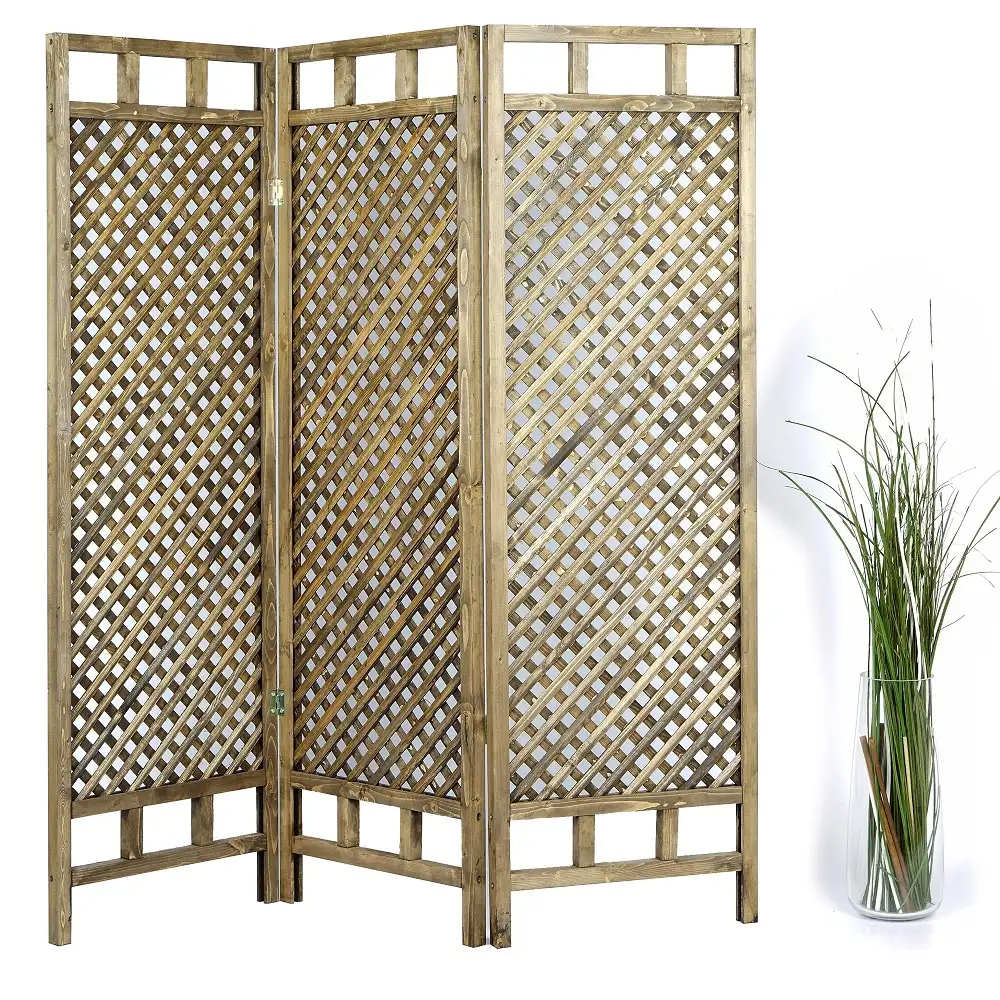 Panou paravan, Maryln culoare nuc 160cm 1 Panou paravan, Maryln culoare nuc 160cm