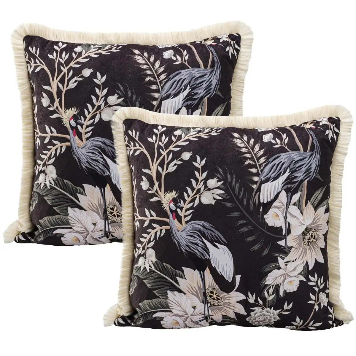 Set fata de perna  decorativa 2 buc,Homs ,seria oz,43 x 43 cm.50041