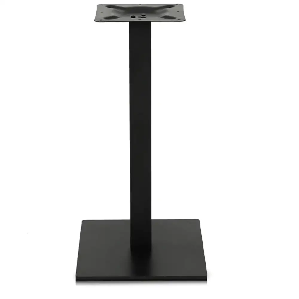 Picioare metalice din ,pentru masa 80x80 cm,negru