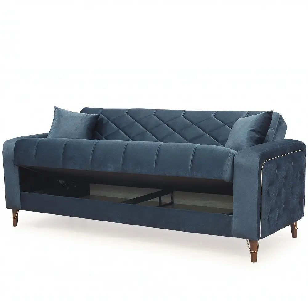 Canapea extensibila cu lada de depozitare 232x90x94 cm ,–Milas