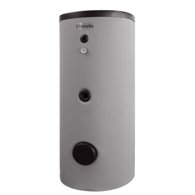 Boiler termoelectric Fornello Optima EV 10/7 S2, 300 Litri, cu 2 serpentine, montaj pe sol, kit siguranta inclus