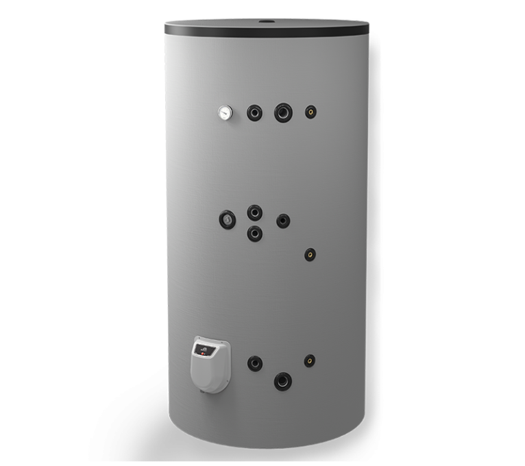 Boiler solar cu 2 serpentine si rezistenta electrica ELDOM FV10010FS2 - 1000 litri 12 kW