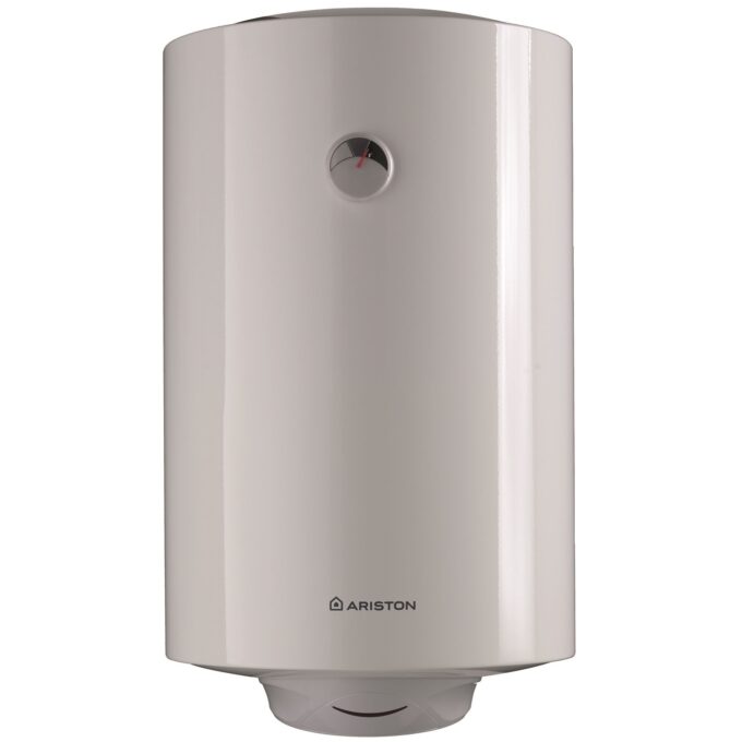 Boiler termoelectric Ariston Pro R VTS 120 EU, 2000 W, 120 l, 0.8 Mpa, Serpentina pe partea stanga, Izolatie termica, Protectie electrica IPX4, Reglaj extern de temperatura