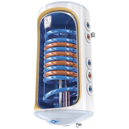 Boiler termoelectric cu 2 serpetine TESY BiLight GCV 7/4S2 1504420 B11 TSRP, 150 litri, 2000W, 0.8 Mpa