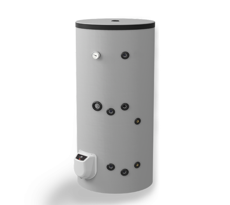 Boiler termoelectric cu o serpentina Eldom FV30067S, 9000 W, 300 l, montaj pe sol, 0.8 Mpa