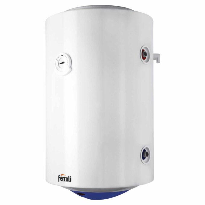 Boiler termoelectric cu serpentina Ferroli Calypso 100 VEMT, 100 l, 1500 W, 0.8 Mpa