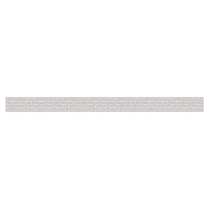 Brau decorativ faianta baie / bucatarie Marmo Borghini Light  4.5X65