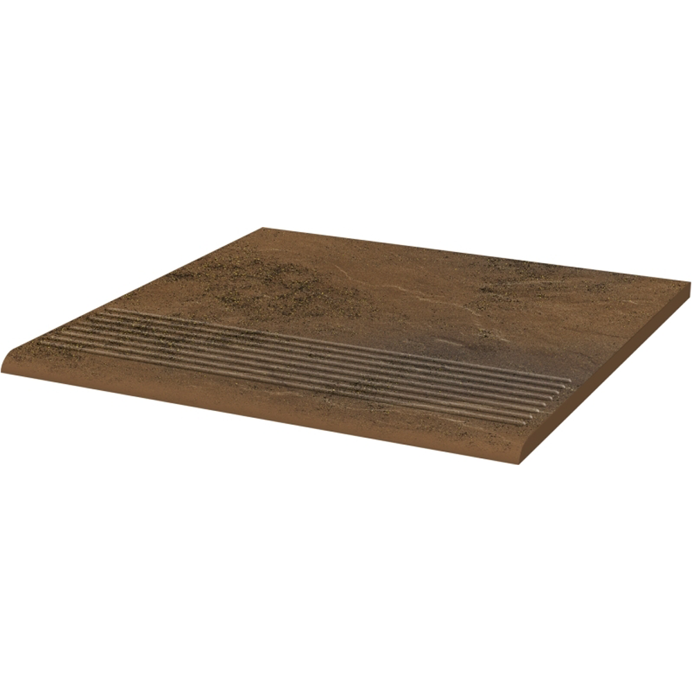 Klinker grinda arcuita dreapta structurala Semir Beige Portelanat 30 x 30
