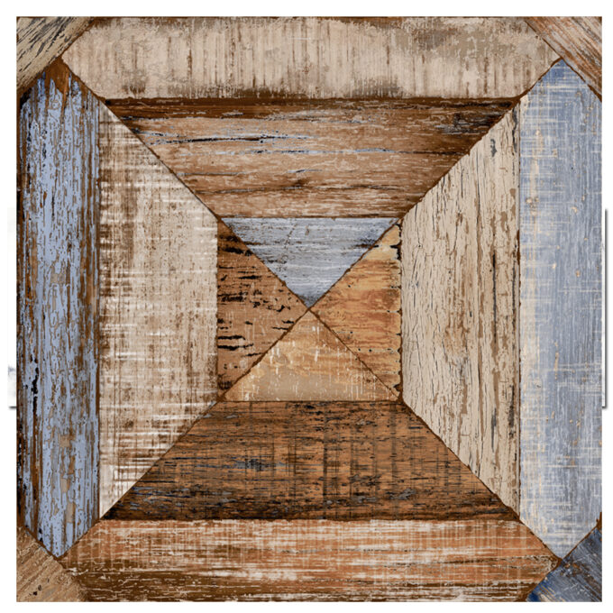 Gresie tip parchet exterior / interior Rustic Wood  45 x 45 cm  mata  portelanata