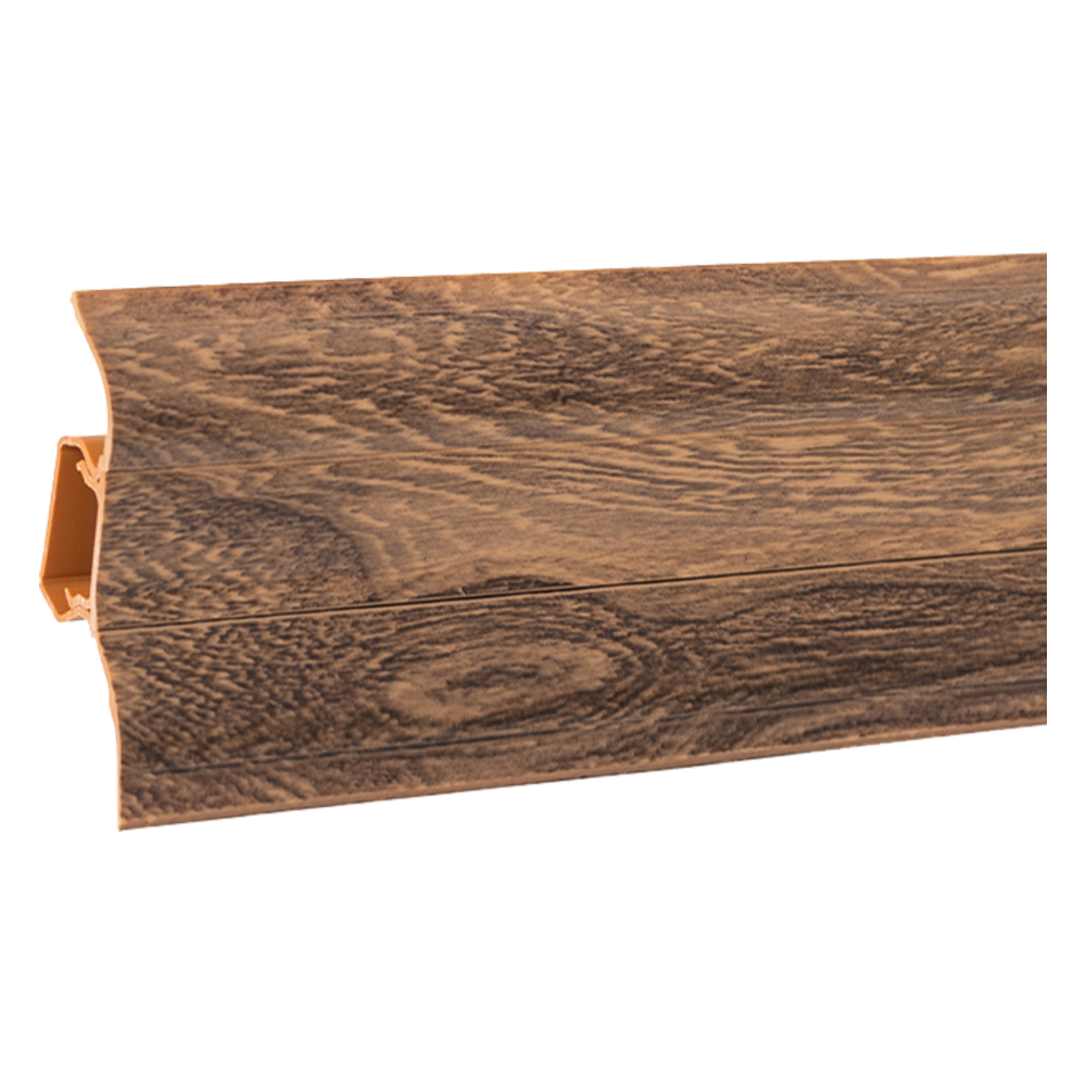 Plinta PVC parchet laminat Korner LP52  2500 x 52 x 26 mm  nuc inchis