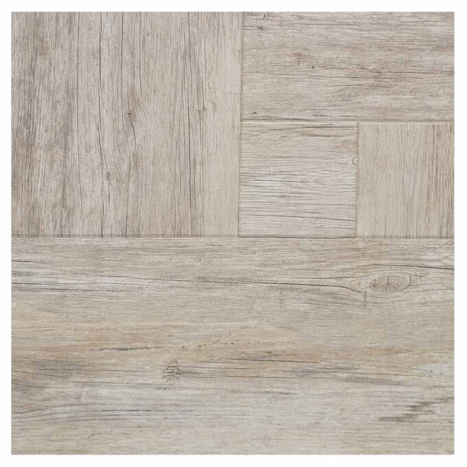 Gresie tip parchet exterior / interior Kare Wood Bone  60 x 60 cm  mata  portelanata  rectificata  antiderapanta